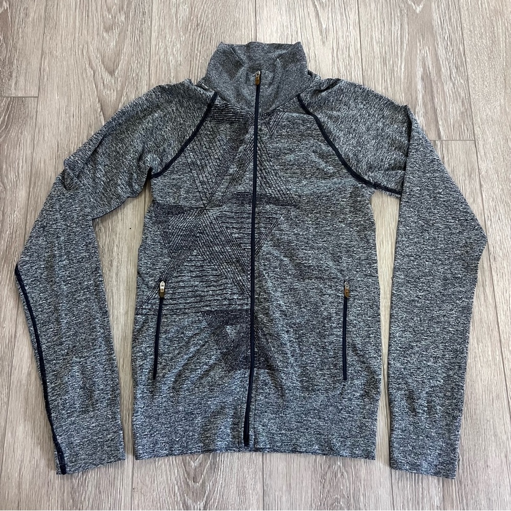 Oiselle Charcoal Women's Full-Zip Jacket